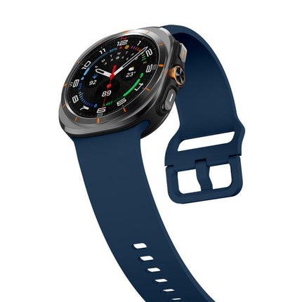 Solid Color Colorful Buckle Silicone Watch Band