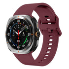 Solid Color Colorful Buckle Silicone Watch Band, For Samsung Galaxy Watch Ultra 47mm / Ultra 2025 - DealBuddy