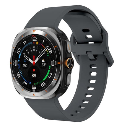 Solid Color Colorful Buckle Silicone Watch Band