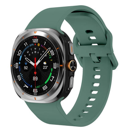Solid Color Colorful Buckle Silicone Watch Band, For Samsung Galaxy Watch Ultra 47mm / Ultra 2025 - DealBuddy
