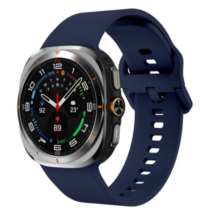 Solid Color Colorful Buckle Silicone Watch Band