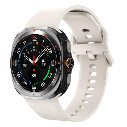Solid Color Colorful Buckle Silicone Watch Band, For Samsung Galaxy Watch Ultra 47mm / Ultra 2025 - DealBuddy