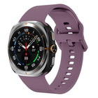 Solid Color Colorful Buckle Silicone Watch Band, For Samsung Galaxy Watch Ultra 47mm / Ultra 2025 - DealBuddy