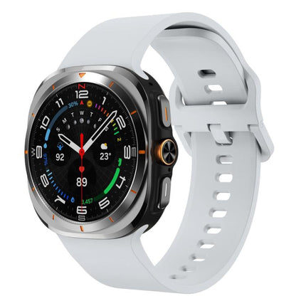 Solid Color Colorful Buckle Silicone Watch Band, For Samsung Galaxy Watch Ultra 47mm / Ultra 2025 - DealBuddy