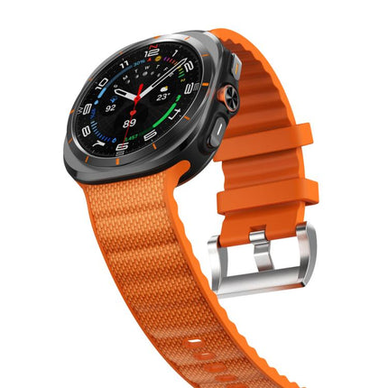 Solid Color Sports Silicone Watch Band, For Samsung Galaxy Watch Ultra 47mm / Ultra 2025 - DealBuddy