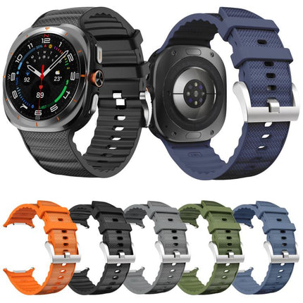 Solid Color Sports Silicone Watch Band, For Samsung Galaxy Watch Ultra 47mm / Ultra 2025 - DealBuddy