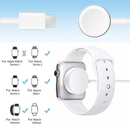 For Apple Watch Series xDfind Magnetic Fast Charger Charging Cable, Length: 1m