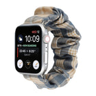JK Uniform Style Cloth + Stainless Steel Watch Wrist Strap, For Apple Watch Series 7 45mm / 6 & SE & 5 & 4 44mm / 3 & 2 & 1 42mm, For Apple Watch Series 7 41mm / 6 & SE & 5 & 4 40mm / 3 & 2 & 1 38mm - DealBuddy