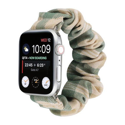 JK Uniform Style Cloth + Stainless Steel Watch Wrist Strap, For Apple Watch Series 7 45mm / 6 & SE & 5 & 4 44mm / 3 & 2 & 1 42mm, For Apple Watch Series 7 41mm / 6 & SE & 5 & 4 40mm / 3 & 2 & 1 38mm - DealBuddy