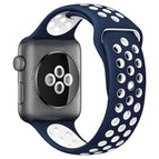Dark Blue White