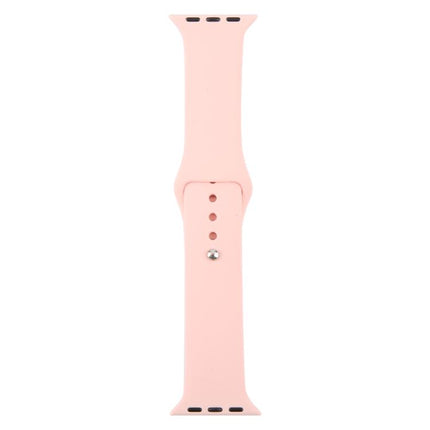 xDfind Solid Color Silicone Sports Watch Band, For Apple Watch 46mm / 49mm / 45mm / 44mm, For Apple Watch 42mm / 41mm / 40mm / 38mm - DealBuddy