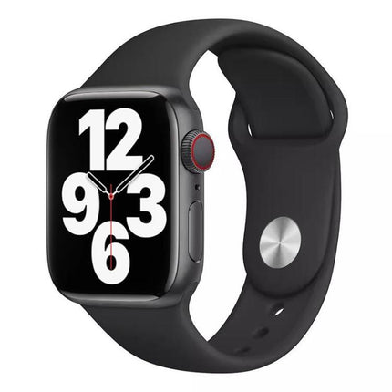 xDfind Solid Color Silicone Sports Watch Band, For Apple Watch 46mm / 49mm / 45mm / 44mm, For Apple Watch 42mm / 41mm / 40mm / 38mm - DealBuddy
