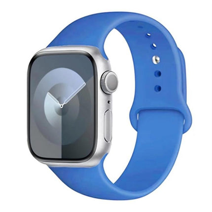 xDfind Solid Color Silicone Sports Watch Band, For Apple Watch 46mm / 49mm / 45mm / 44mm, For Apple Watch 42mm / 41mm / 40mm / 38mm - DealBuddy