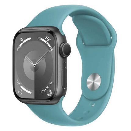 xDfind Solid Color Silicone Sports Watch Band, For Apple Watch 46mm / 49mm / 45mm / 44mm, For Apple Watch 42mm / 41mm / 40mm / 38mm - DealBuddy