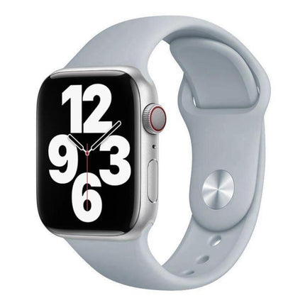 xDfind Solid Color Silicone Sports Watch Band, For Apple Watch 46mm / 49mm / 45mm / 44mm, For Apple Watch 42mm / 41mm / 40mm / 38mm - DealBuddy