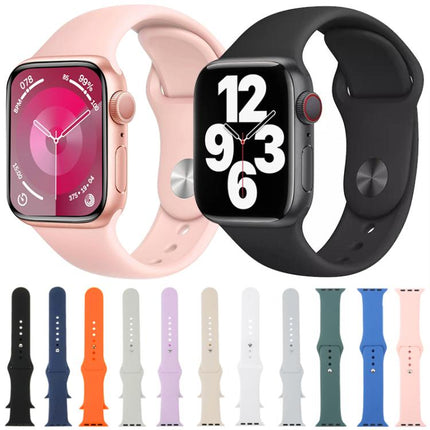 xDfind Solid Color Silicone Sports Watch Band