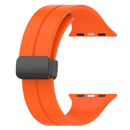 xDfind Solid Color Magnetic Buckle Silicone Watch Band - DealBuddy