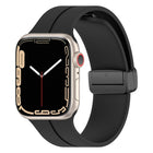 xDfind Solid Color Magnetic Buckle Silicone Watch Band