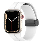 xDfind Solid Color Magnetic Buckle Silicone Watch Band