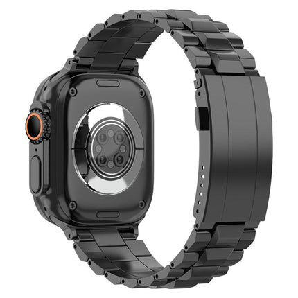 T-shaped Turtle Buckle Detachable Titanium Watch Band, For Apple Watch 46mm / 49mm / 45mm / 44mm, For Apple Watch 42mm / 41mm / 40mm / 38mm - DealBuddy