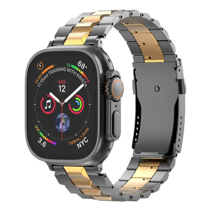 T-shaped Turtle Buckle Detachable Titanium Watch Band, For Apple Watch 46mm / 49mm / 45mm / 44mm, For Apple Watch 42mm / 41mm / 40mm / 38mm - DealBuddy