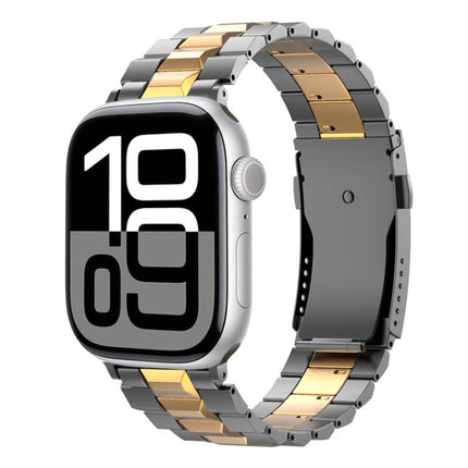 T-shaped Turtle Buckle Detachable Titanium Watch Band, For Apple Watch 46mm / 49mm / 45mm / 44mm, For Apple Watch 42mm / 41mm / 40mm / 38mm - DealBuddy