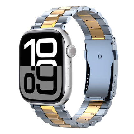 T-shaped Turtle Buckle Detachable Titanium Watch Band, For Apple Watch 46mm / 49mm / 45mm / 44mm, For Apple Watch 42mm / 41mm / 40mm / 38mm - DealBuddy
