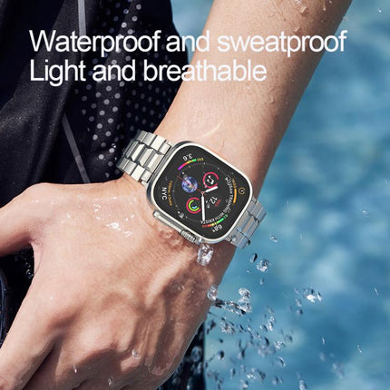 T-shaped Turtle Buckle Detachable Titanium Watch Band, For Apple Watch 46mm / 49mm / 45mm / 44mm, For Apple Watch 42mm / 41mm / 40mm / 38mm - DealBuddy