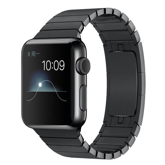 xDfind One Bead Stainless Steel Watch Band, For Apple Watch 46mm / 49mm / 45mm / 44mm, For Apple Watch 42mm / 41mm / 40mm / 38mm - DealBuddy