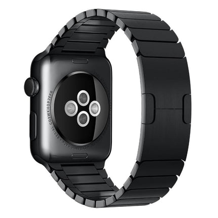 xDfind One Bead Stainless Steel Watch Band, For Apple Watch 46mm / 49mm / 45mm / 44mm, For Apple Watch 42mm / 41mm / 40mm / 38mm - DealBuddy