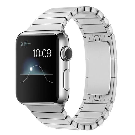 xDfind One Bead Stainless Steel Watch Band, For Apple Watch 46mm / 49mm / 45mm / 44mm, For Apple Watch 42mm / 41mm / 40mm / 38mm - DealBuddy