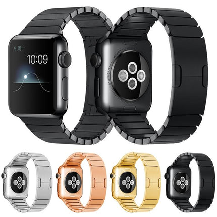 xDfind One Bead Stainless Steel Watch Band, For Apple Watch 46mm / 49mm / 45mm / 44mm, For Apple Watch 42mm / 41mm / 40mm / 38mm - DealBuddy