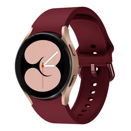xDfind Solid Color Colorful Buckle Quick Release Silicone Watch Band