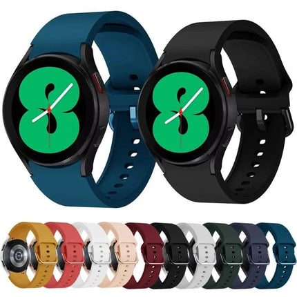 xDfind Solid Color Colorful Buckle Quick Release Silicone Watch Band