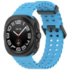xDfind Ocean Hole Dual Buckle Silicone Watch Band