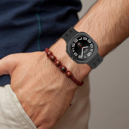 xDfind Ocean Hole Dual Buckle Silicone Watch Band