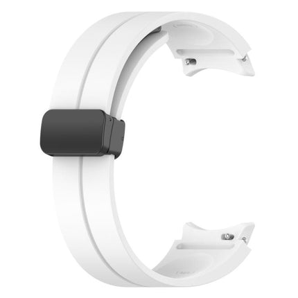 xDfind Fold Magnetic Black Buckle Silicone Watch Band - DealBuddy