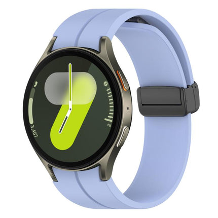 xDfind Fold Magnetic Black Buckle Silicone Watch Band - DealBuddy