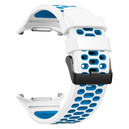 Two Color Silicone Breathable Watch Band