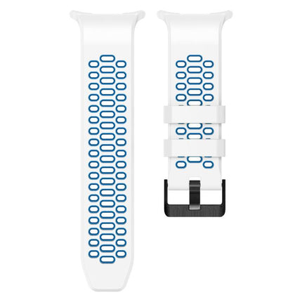 Two Color Silicone Breathable Watch Band