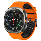 For Samsung Galaxy Watch Ultra 47mm / Ultra 2025 / Orange Black