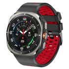 Two Color Silicone Breathable Watch Band, For Samsung Galaxy Watch Ultra 47mm / Ultra 2025 - DealBuddy