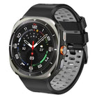Two Color Silicone Breathable Watch Band