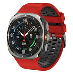 For Samsung Galaxy Watch Ultra 47mm / Ultra 2025 / Red Black