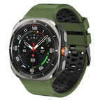 For Samsung Galaxy Watch Ultra 47mm / Ultra 2025 / Army Green Black