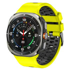 Two Color Silicone Breathable Watch Band, For Samsung Galaxy Watch Ultra 47mm / Ultra 2025 - DealBuddy