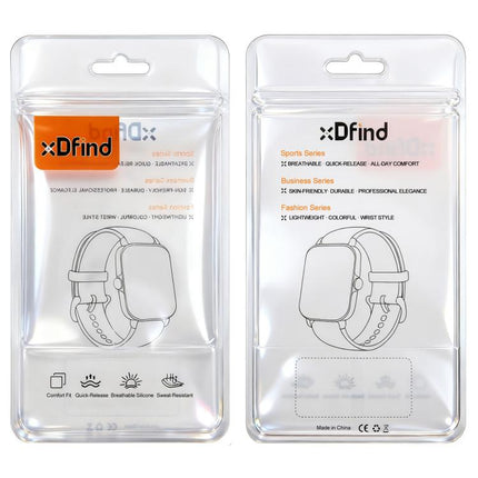 xDfind Round Buckle Leather Watch Band
