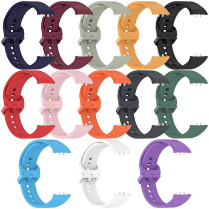 xDfind Solid Color Colorful Buckle Silicone Watch Band - DealBuddy