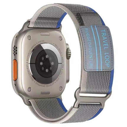 xDfind Double Section Metal Buckle Loop Nylon Braided Watch Band - DealBuddy