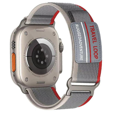 xDfind Double Section Metal Buckle Loop Nylon Braided Watch Band - DealBuddy